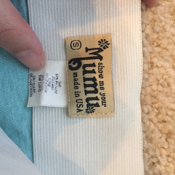 Show Me Your Mumu Blue Lace Bam Bam Bells - Picture 3 of 6